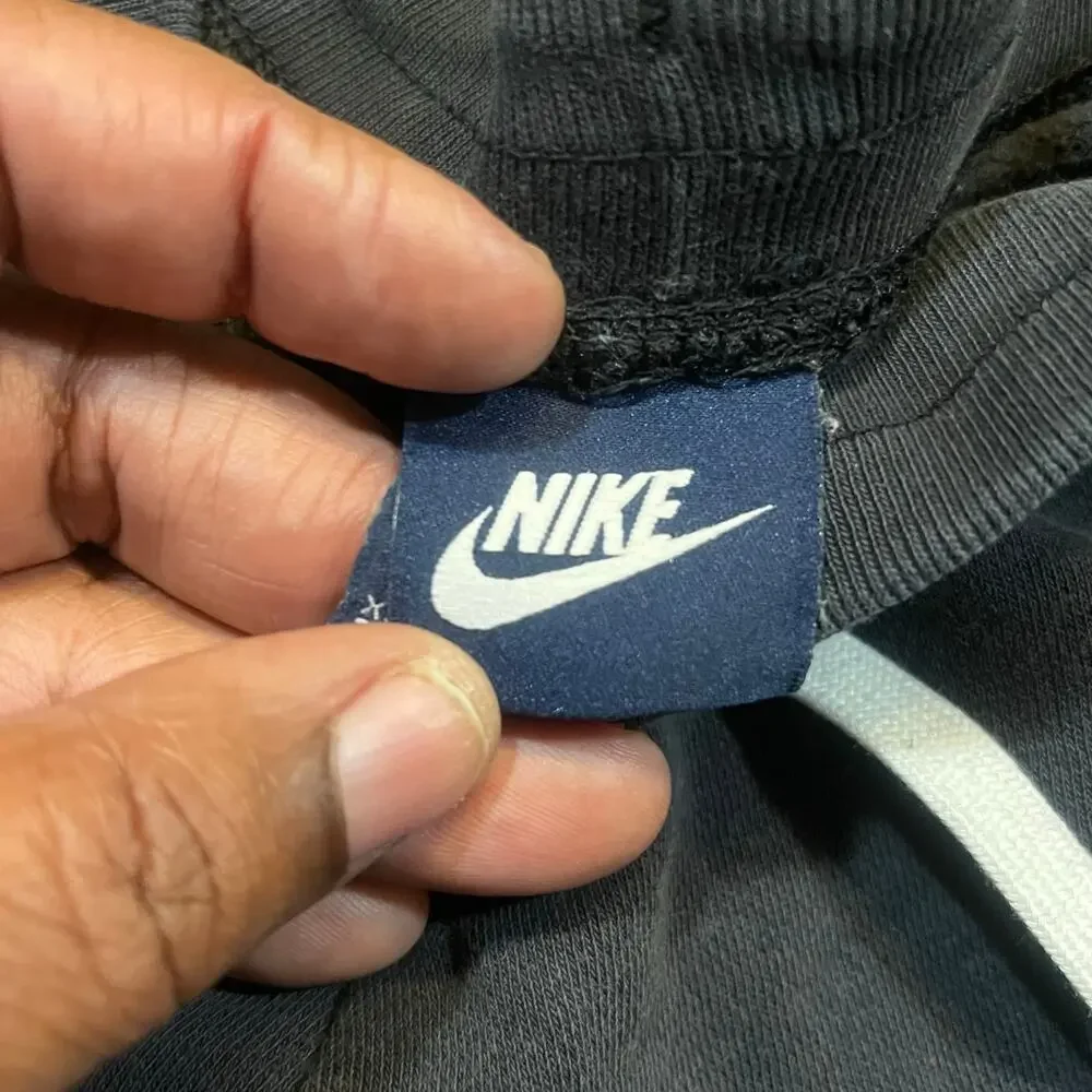 Nike Jogger Sweatpants Women XS Blue Athletic Lounge‎ Swoosh Drawstring Casual